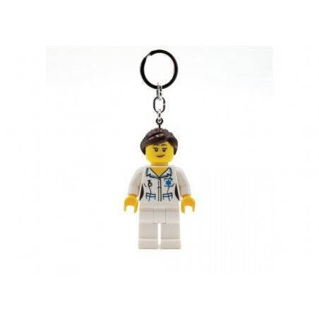 LEGO - Keychain w/LED - Nurse (4006036-LGL-KE186H)