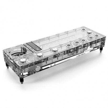 Alphacool Core Distro Plate 360 mm Rechts VPP/D5 - Acryl