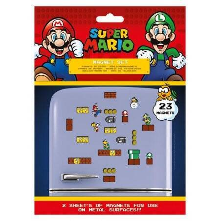 SUPER MARIO - Magnet Set - Mushroom Kingdom