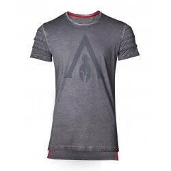 S - ASSASSIN'S CREED ODYSSEY - T-Shirt PREMIUM - Logo Oil Dye (XXL)