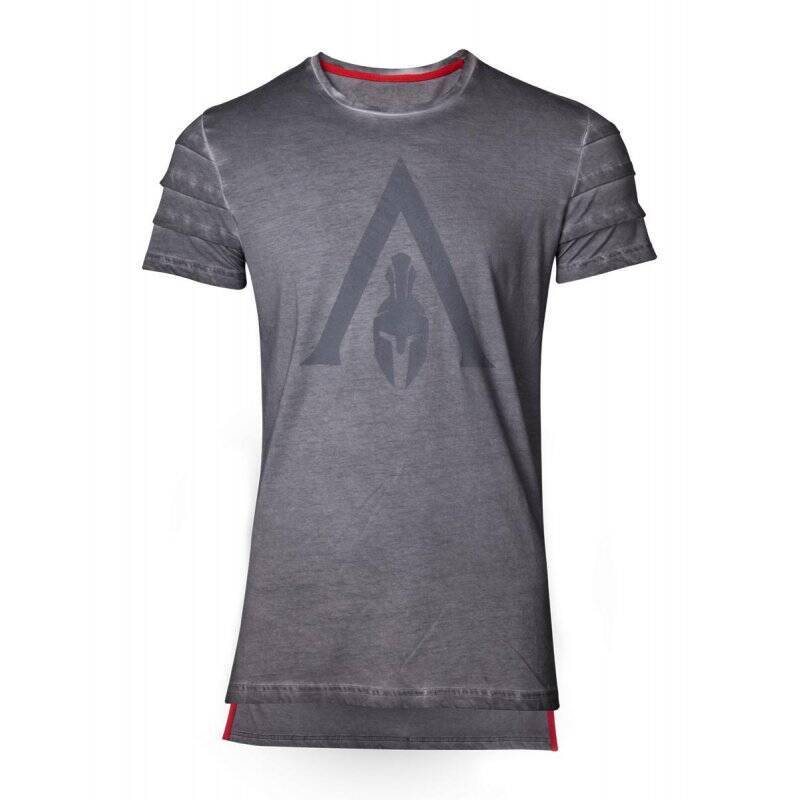 S - ASSASSIN'S CREED ODYSSEY - T-Shirt PREMIUM - Logo Oil Dye (XXL)