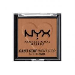 NYX Professional Makeup compatible - Can't Stop Won't Stop Mattifying Powder - Mocha