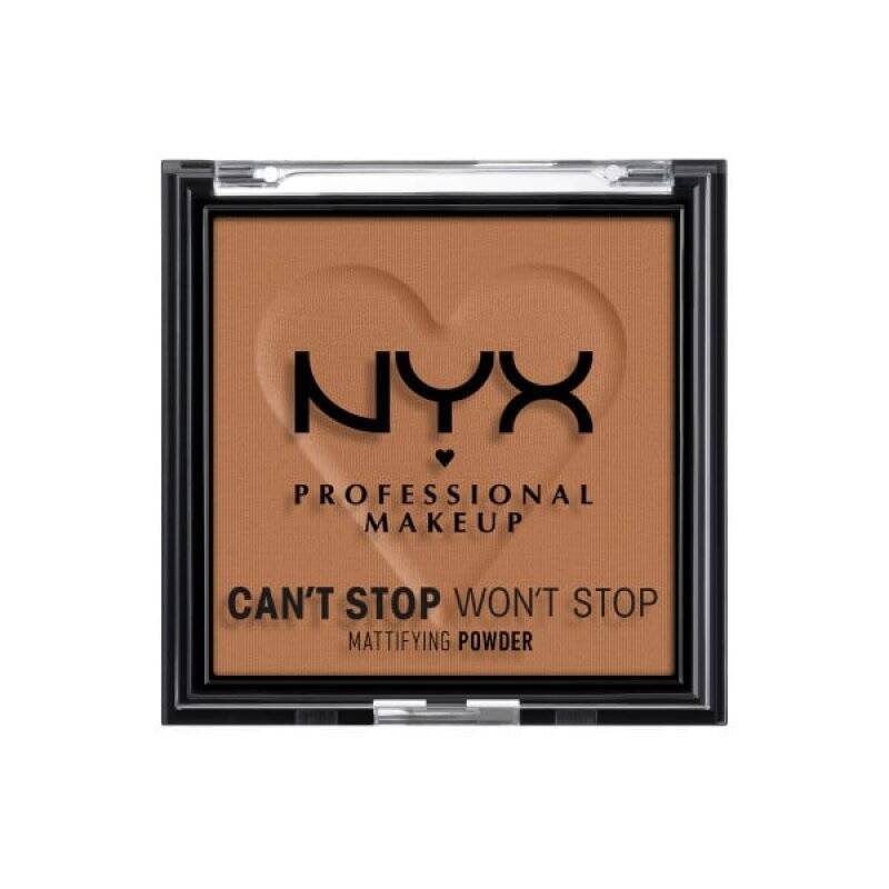 NYX Professional Makeup compatible - Can't Stop Won't Stop Mattifying Powder - Mocha