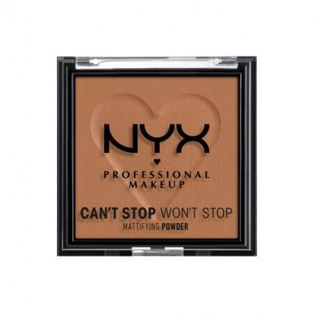 NYX Professional Makeup compatible - Can't Stop Won't Stop Mattifying Powder - Mocha