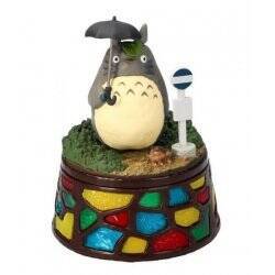 MON VOISIN TOTORO - Totoro arrêt de bus - Boite à Secrets 60X83X60mm