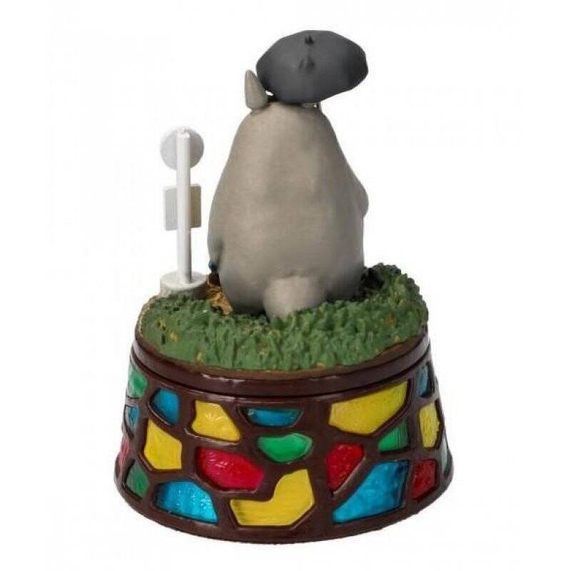 MON VOISIN TOTORO - Totoro arrêt de bus - Boite à Secrets 60X83X60mm