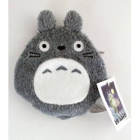 STUDIO GHIBLI - Porte-Monnaie Peluche Totoro Gris - 12 cm