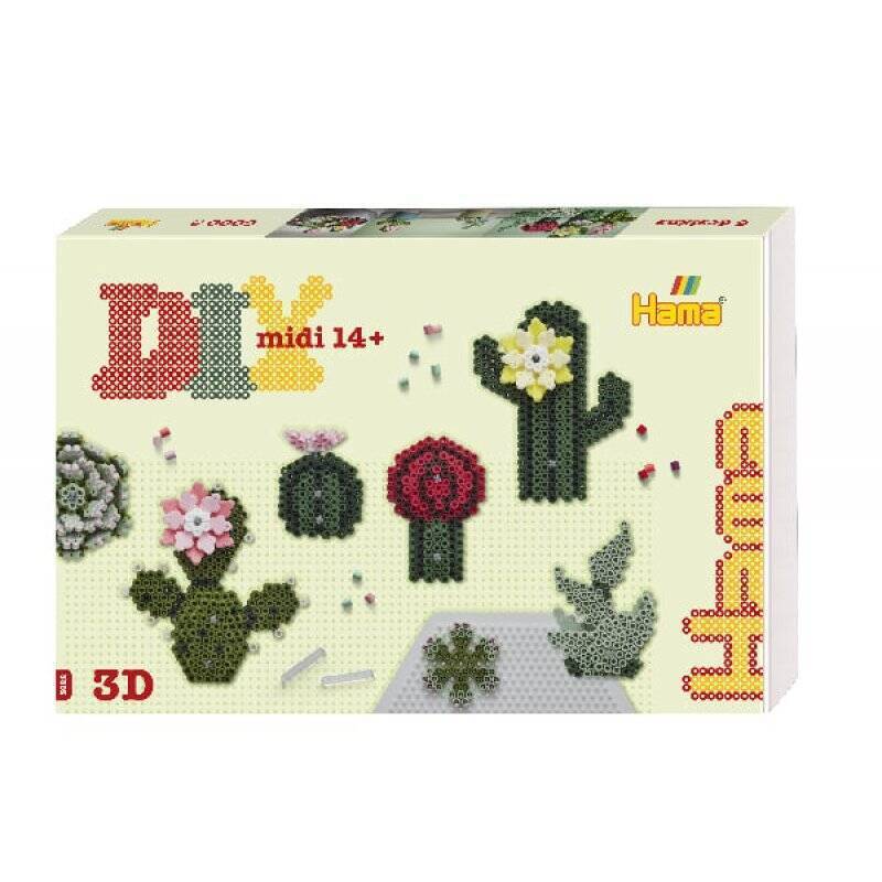 HAMA - Midi Beads Art - Succulents (383622)