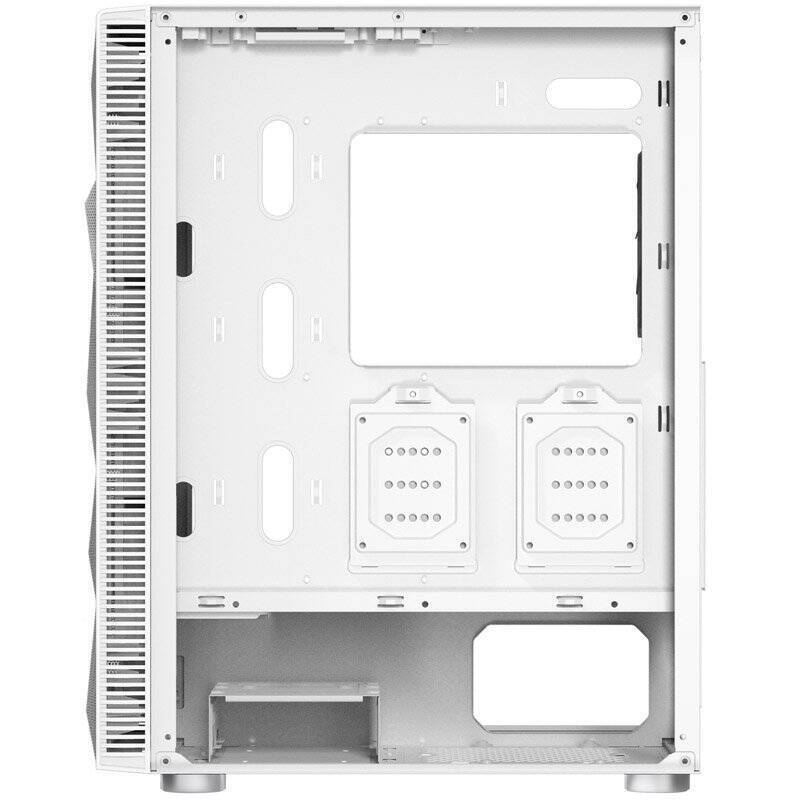 Montech X3 Mesh Midi-Tower, DRGB, Tempered Glass -weiß