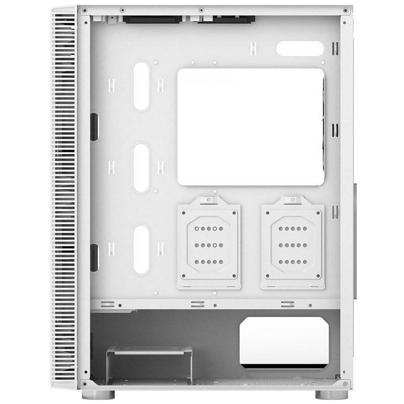 Montech X3 Glass Midi-Tower, DRGB, Tempered Glass -weiß