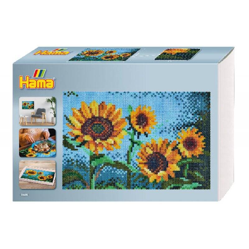 HAMA - Midi Beads Art - Sunflowers (383608)
