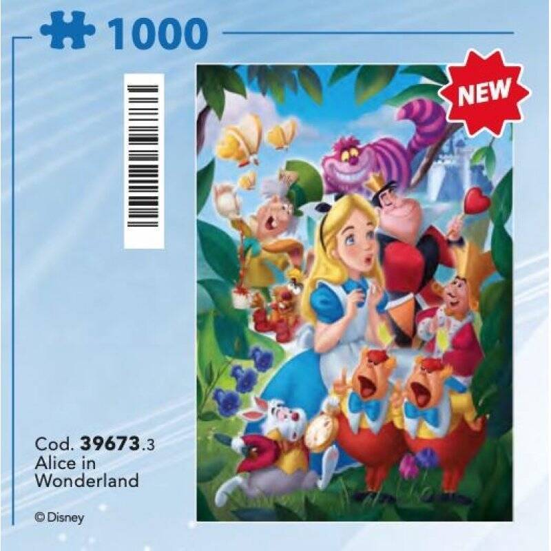 DISNEY - Alice au Pays des Merveilles - Puzzle 1000P