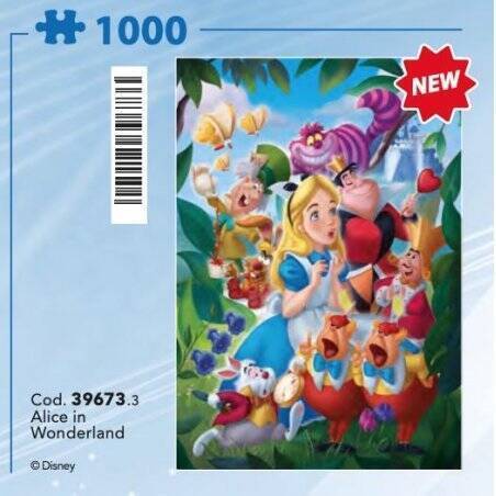 DISNEY - Alice au Pays des Merveilles - Puzzle 1000P