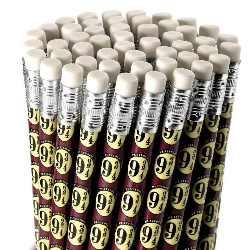 HARRY POTTER - Plateforme 9 3/4 - Lot de 50 Crayons