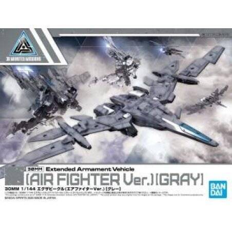 GUNDAM - 30MM 1/144 EVA Vehicle Air Fighter Gray - Model Kit