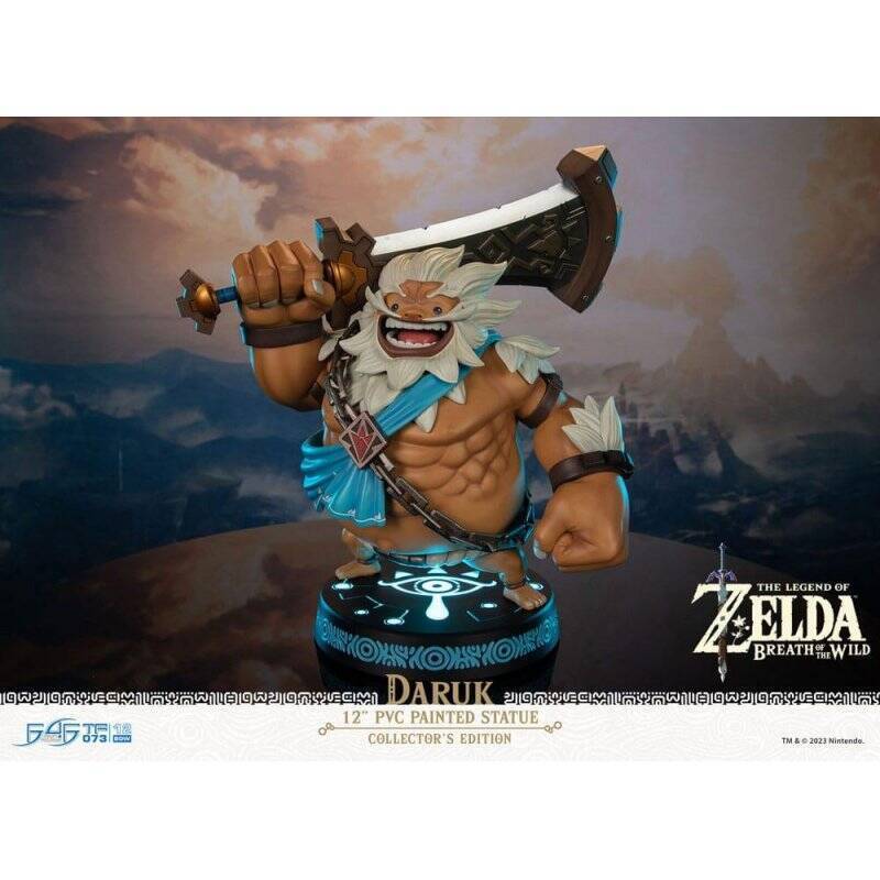 ZELDA BREATH ON THE WILD - Daruk - Statuette Collector's Edition 29cm
