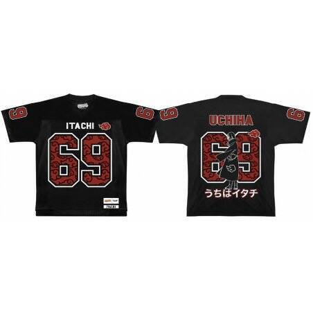 NARUTO - Itachi Akatsuki - T-Shirt Sports US Replica unisex (M)