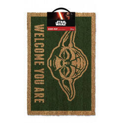 STAR WARS - Paillasson 40X60 - YODA Welcome you are