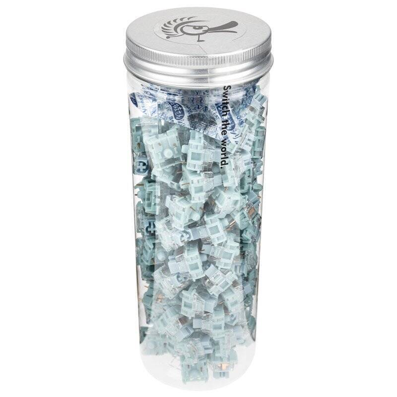 Ducky TTC Bluish White Switch, mechanisch, 3-Pin, linear, MX-Stem, 42g - 110 Stück