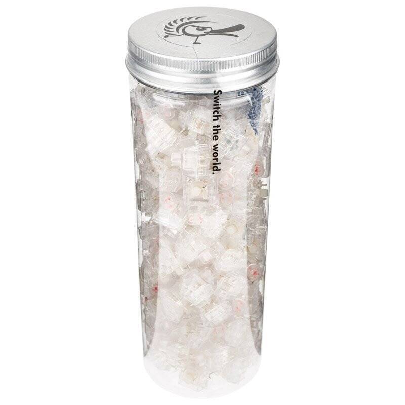 Ducky TTC Heart Switch, mechanisch, 3-Pin, linear, MX-Stem, 42g - 110 Stück