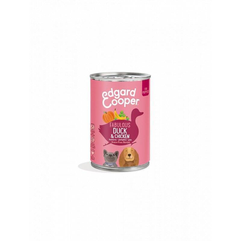 Edgard Cooper - Duck & Chicken Puppy Wet food 400gr - (542503948532)