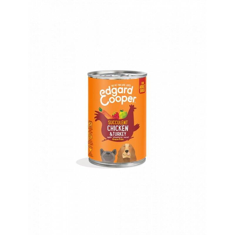 Edgard Cooper - Chicken & Turkey Adult Wet food 400gr - (542503948530)