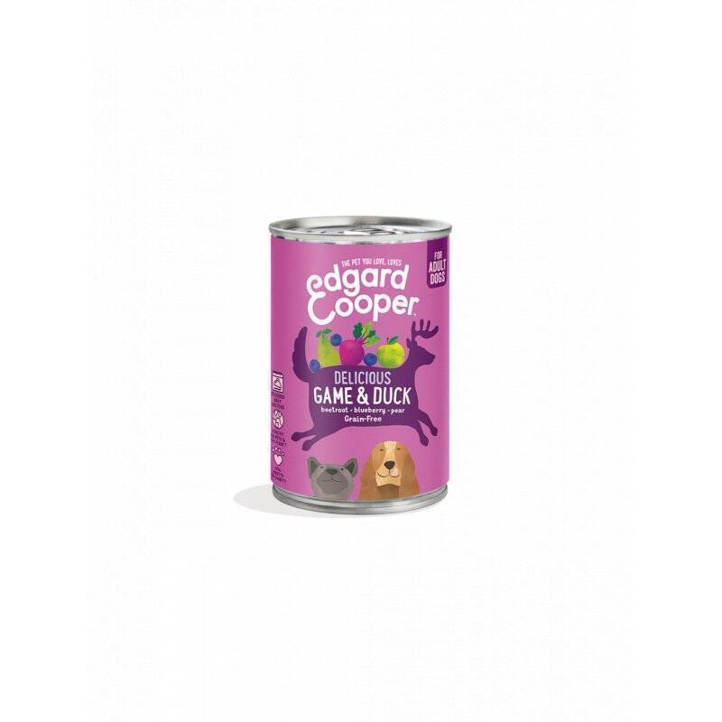 Edgard Cooper - Game & Duck Adult Wet food 400gr - (542503948533)