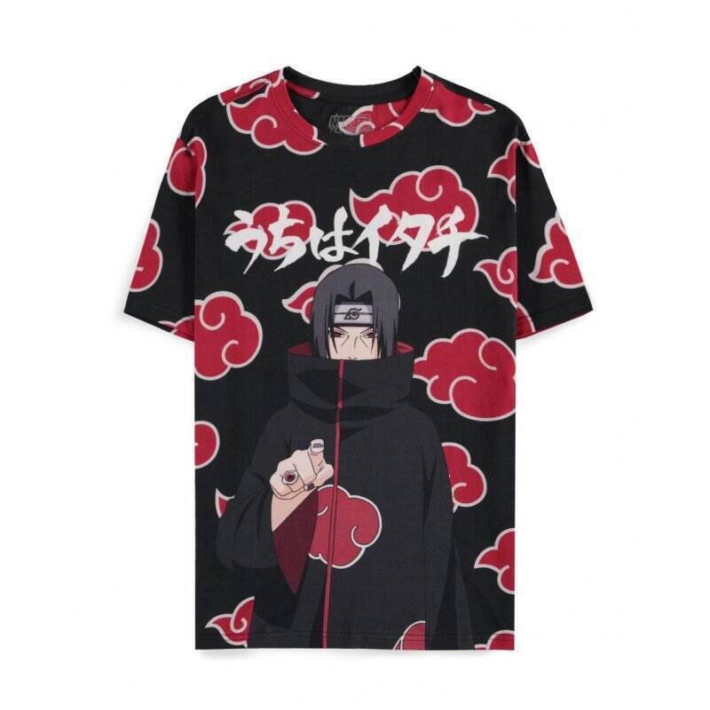 NARUTO SHIPPUDEN - Nuage Itachi - T-shirt Homme (M)