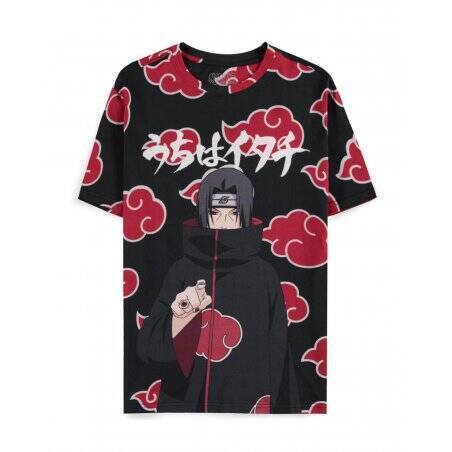 NARUTO SHIPPUDEN - Nuage Itachi - T-shirt Homme (M)