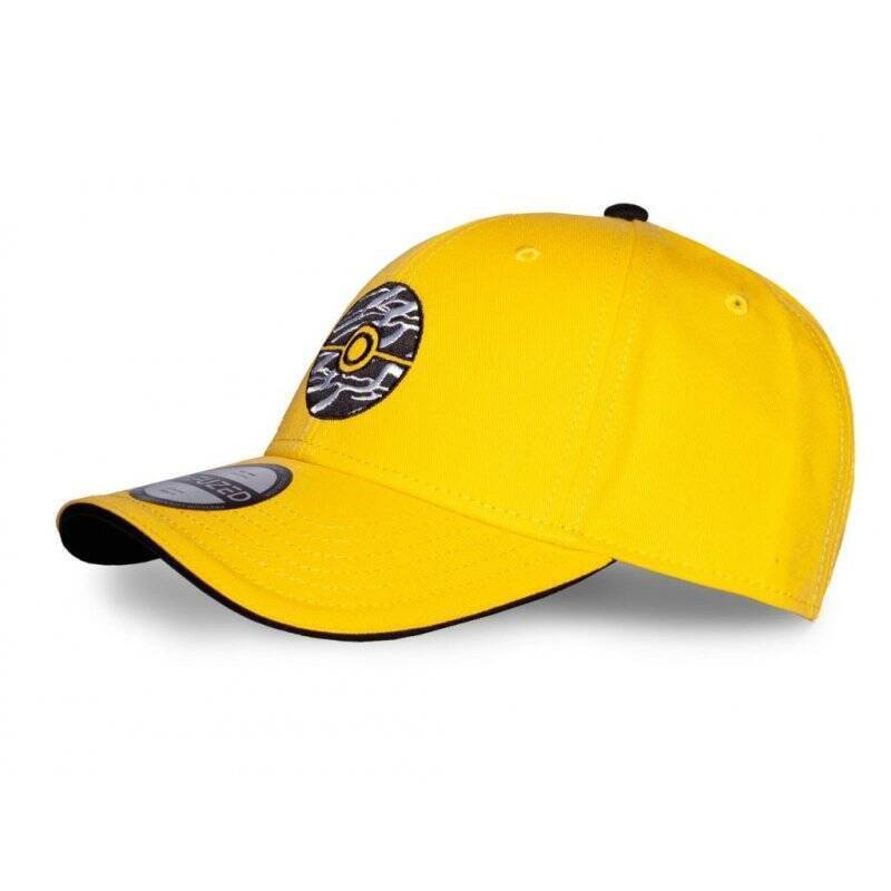 POKEMON - Pokeball Jaune - Casquette ajustable