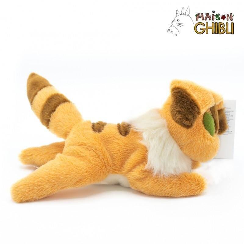 LE CHATEAU DANS LE CIEL - Renard Ecureuil -Peluche Fluffy Beanbag 21cm