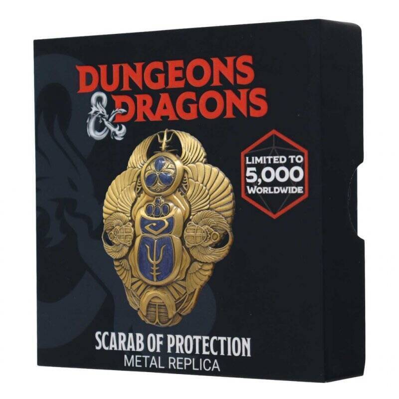 DONJONS ET DRAGONS - Scarabée de Protection - Répique Edition Limité