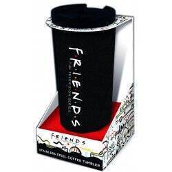 FRIENDS - Mug de Voyage Thermo en Acier Inoxydable 425ml