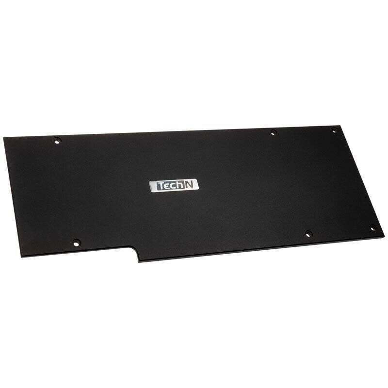 TechN compatible Backplate für 2080 (Ti) - schwarz