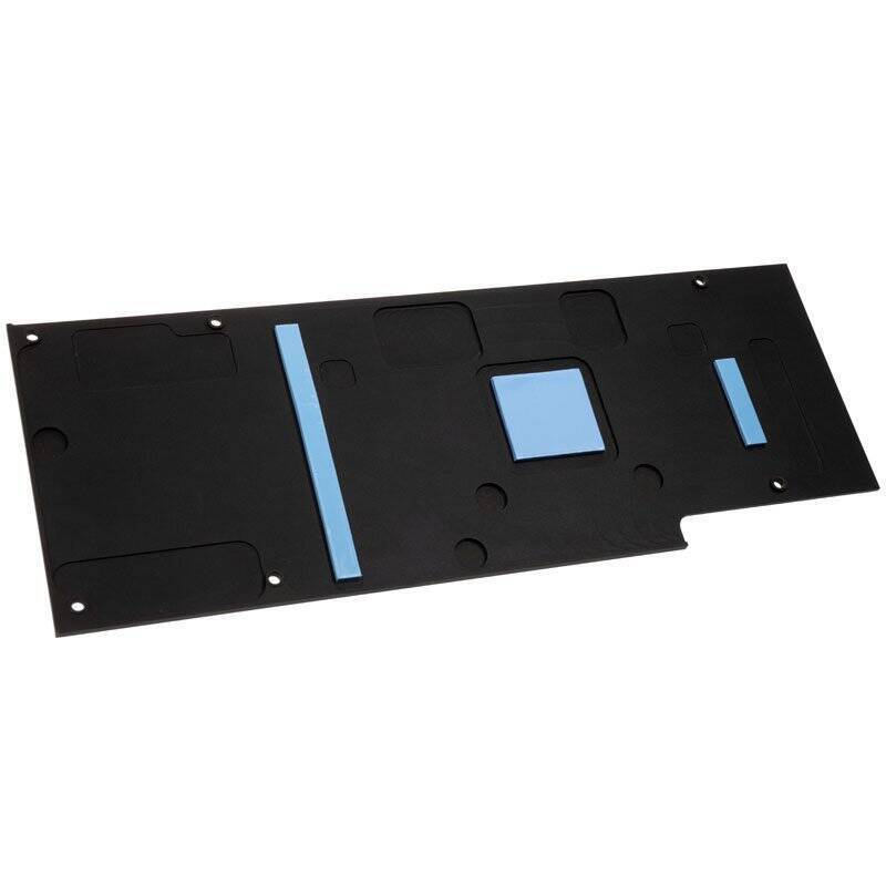 TechN compatible Backplate pour 2080 (Ti) - noir