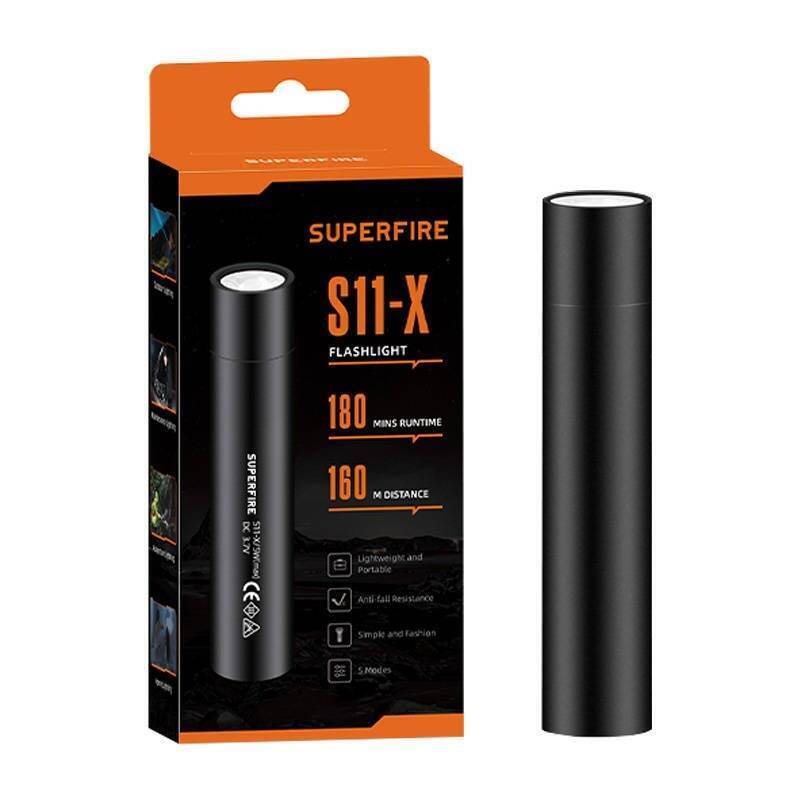 Mini flashlight Supfire S11-X, 700lm, USB