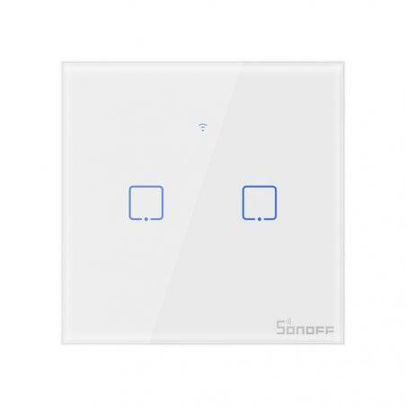 Smart Switch WiFi + RF 433 Sonoff T1 EU TX (2-channel)
