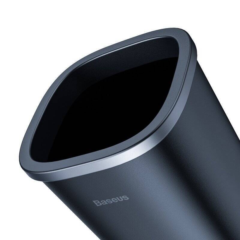 Baseus Dust-free Vehicle-mounted Trash Can（Trash Bag 3 roll/90）Black