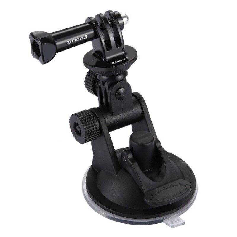 Puluz Glass car holder for GOPRO Hero, DJI Osmo Action PU51