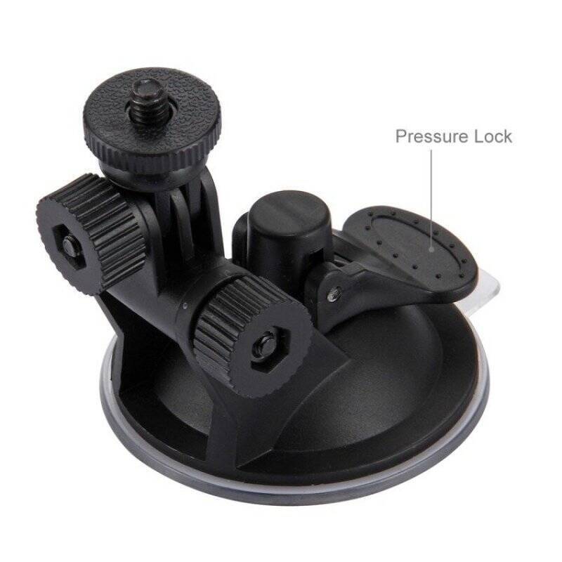 Puluz Glass car holder for GOPRO Hero, DJI Osmo Action PU51