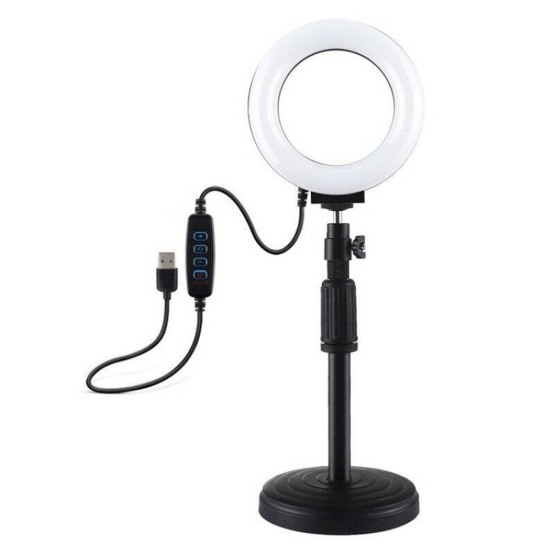 Ring LED lamp with adjustable base Puluz PU391