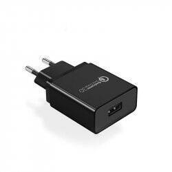 UGREEN CD122, 18W, QC 3.0, USB Wall Charger (Black)