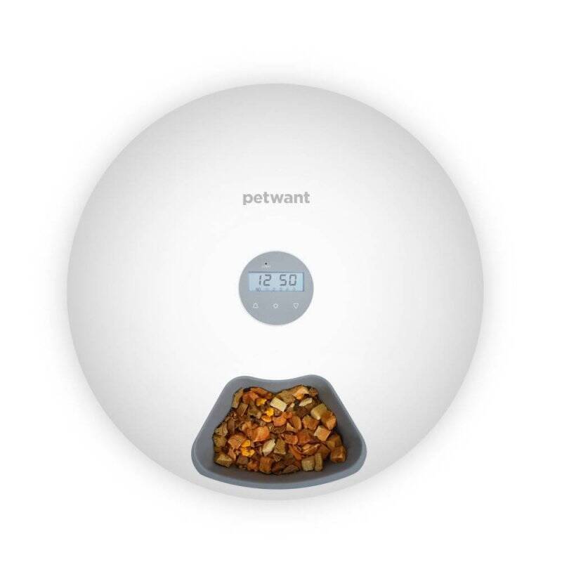 PetWant F6 intelligent 6-chamber food dispenser