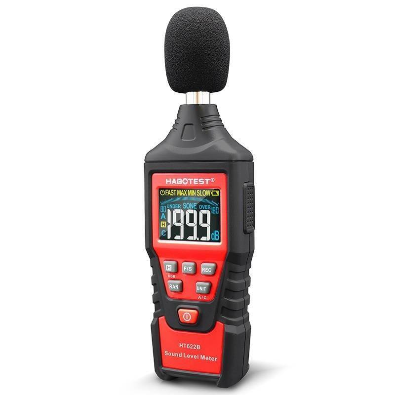 Digital decibel meter Habotest HT622B USB A/C