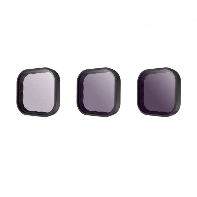 ND 8/16/32 Lens filter set Telesin for GoPro Hero 9 / Hero 10 / Hero 11 (GP-FLT-902)