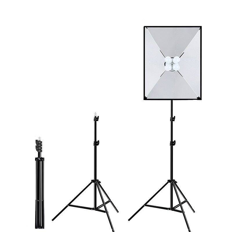 Puluz Studio softbox 50x70cm, tripod, LED bulb 4 pcs PU5071EU