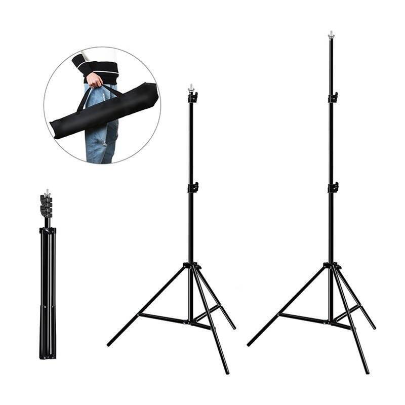 Puluz Photo studio background support 2x2m + Backdrops 3 pcs PKT5204