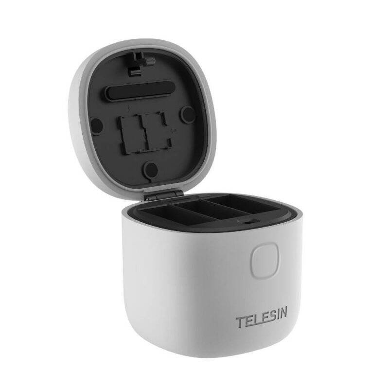 Telesin 3-slot waterproof charger Allin box for GoPro Hero 11 / Hero 10 / Hero 9