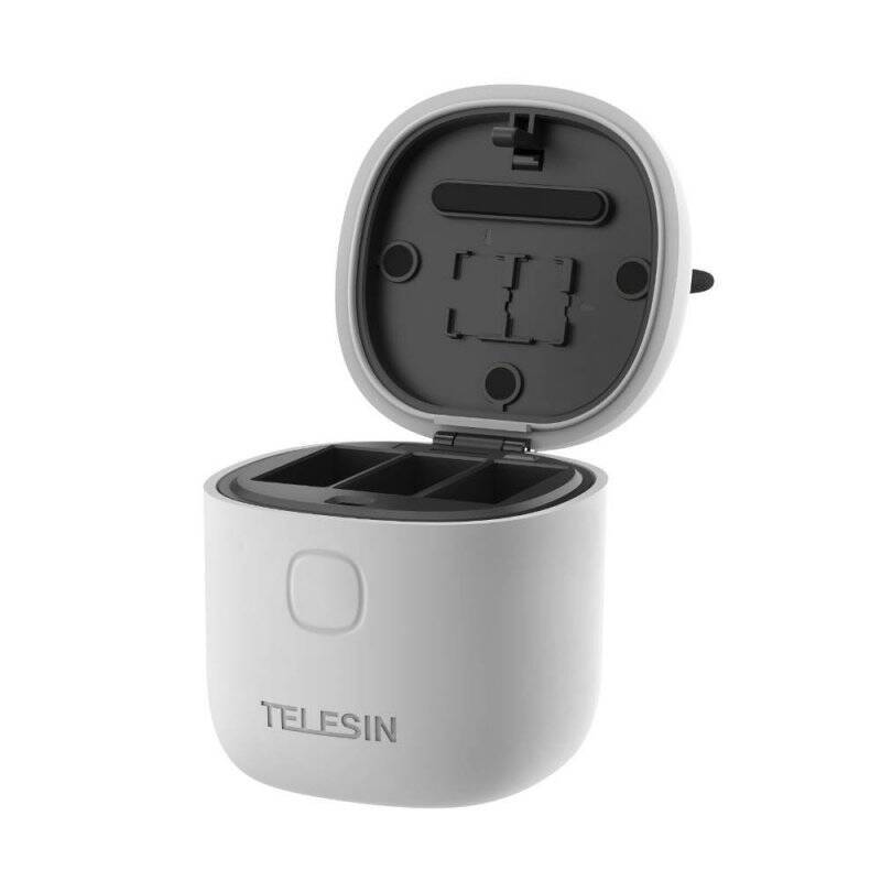 Telesin 3-slot waterproof charger Allin box for GoPro Hero 11 / Hero 10 / Hero 9
