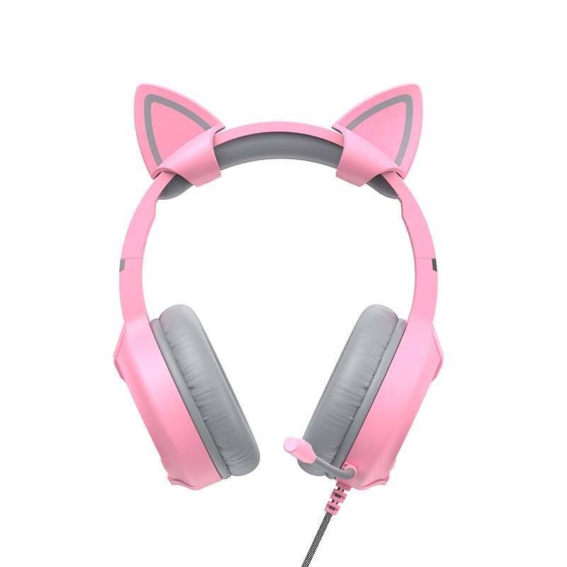 Havit GAMENOTE H2233d Gaming headphones RGB (pink)